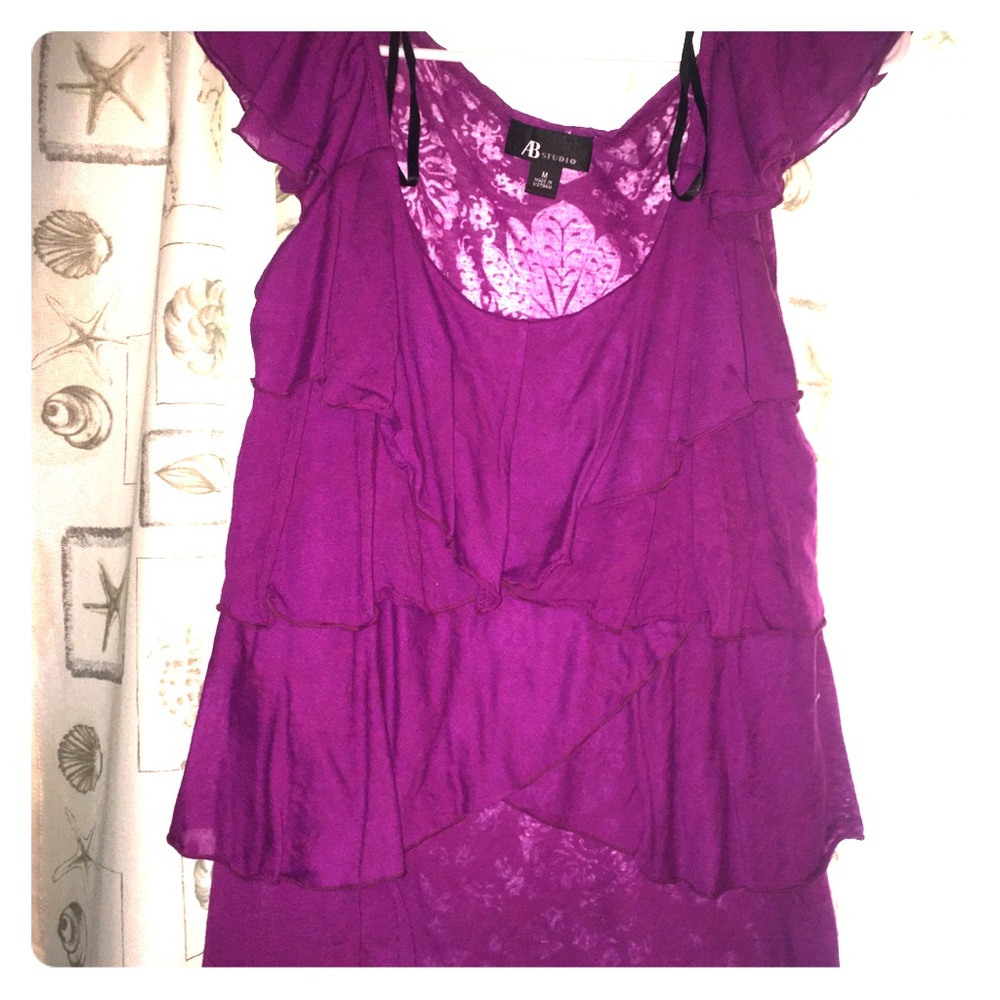 Purple blouse